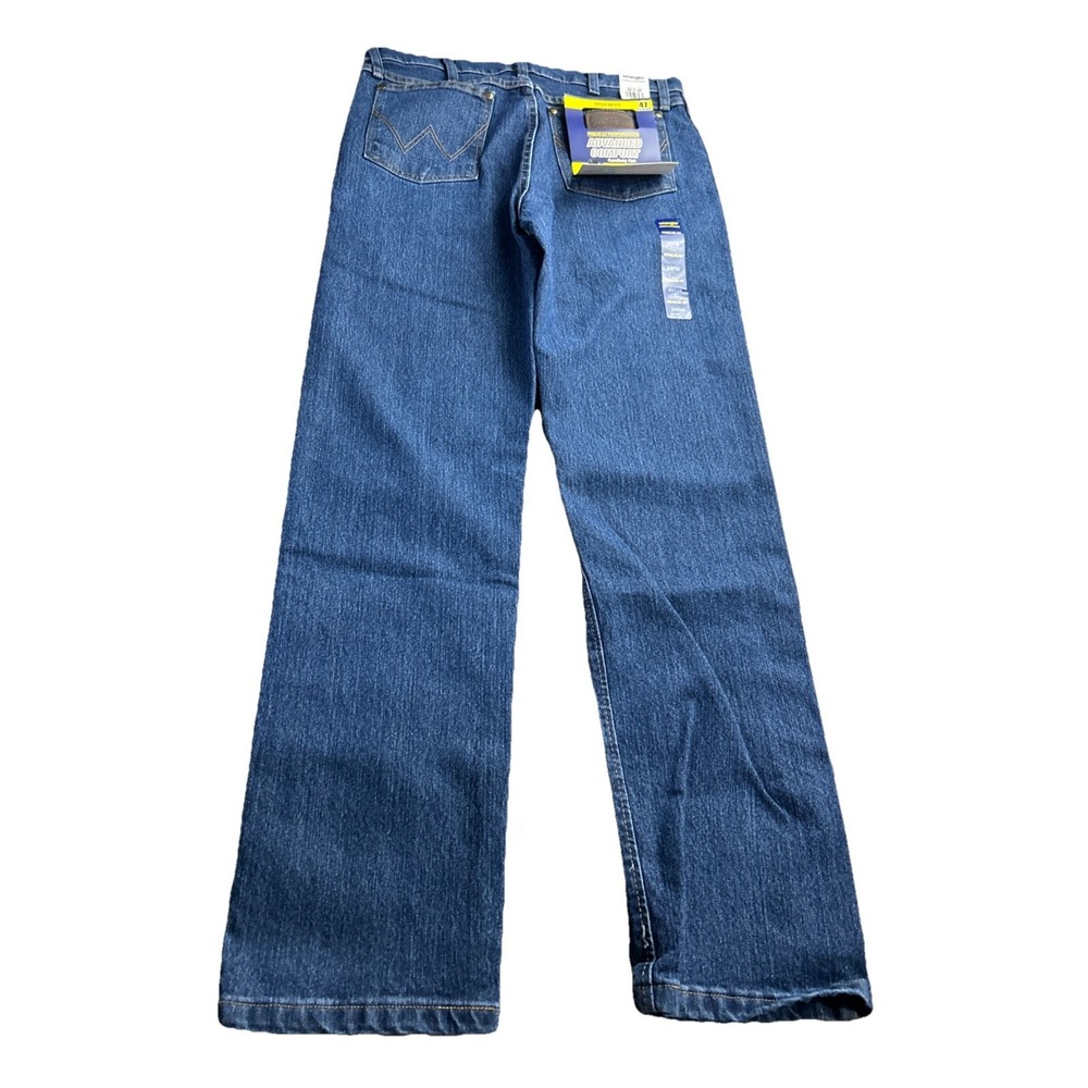 Wrangler Mens Cowboy Cut Jeans 32x32 Regular Fit Advanced Comfort